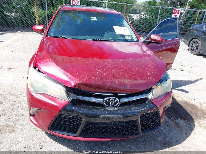 2015 Toyota Camry VIN 4T1BF1FKXFU924383 IAAI salvage auction — FRONT END, Salvage Title, sold $3,800 on 2026-07-06 (photo 6)
