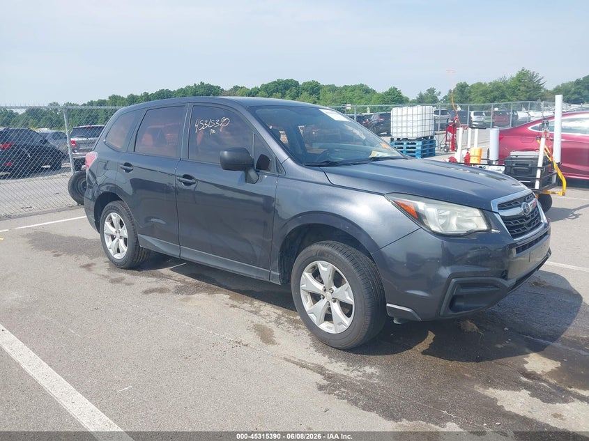 2017 Subaru Forester VIN JF2SJAAC4HH535917 IAAI salvage auction — SIDE, Clear (Indiana), sold $1,450 on 2026-07-24 (photo 1)