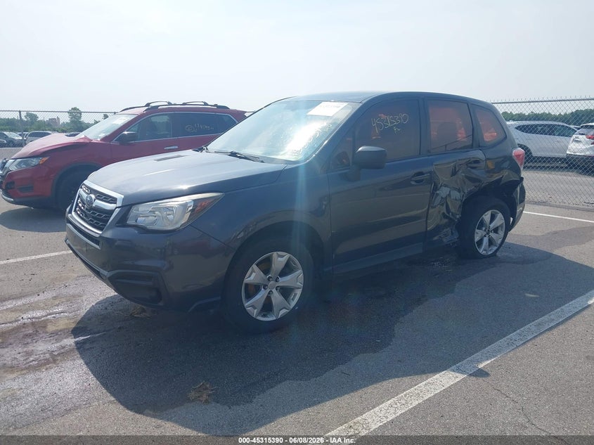 2017 Subaru Forester VIN JF2SJAAC4HH535917 IAAI salvage auction — SIDE, Clear (Indiana), sold $1,450 on 2026-07-24 (photo 2)