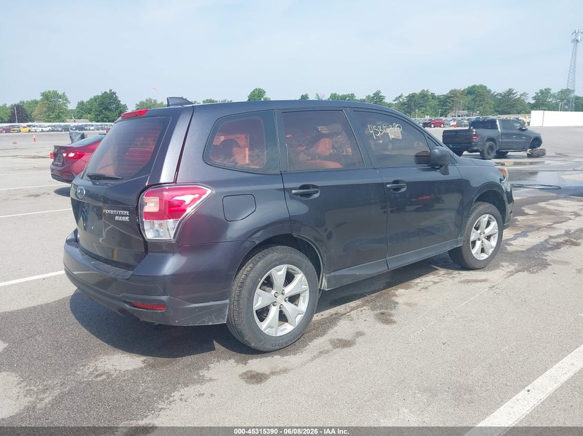 2017 Subaru Forester VIN JF2SJAAC4HH535917 IAAI salvage auction — SIDE, Clear (Indiana), sold $1,450 on 2026-07-24 (photo 4)