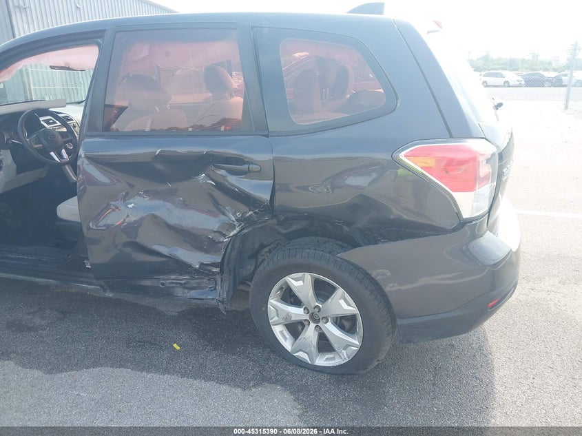 2017 Subaru Forester VIN JF2SJAAC4HH535917 IAAI salvage auction — SIDE, Clear (Indiana), sold $1,450 on 2026-07-24 (photo 6)