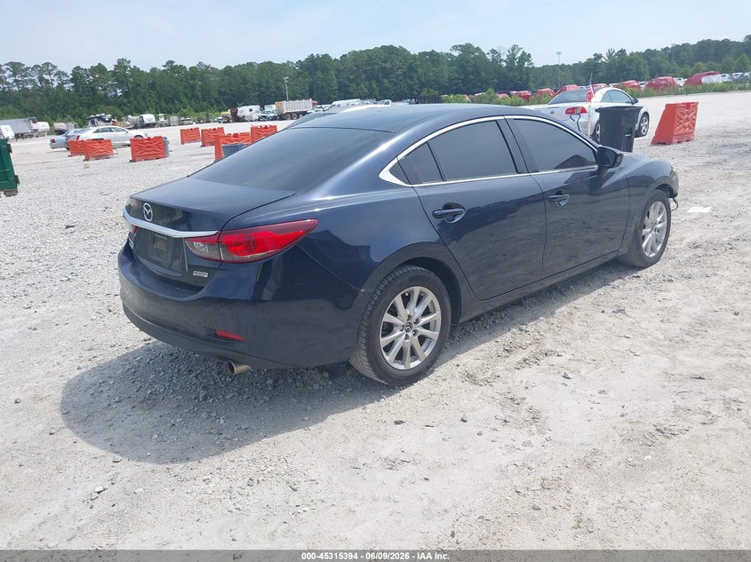 2016 Mazda 6 VIN JM1GJ1U55G1432742 IAAI salvage auction — LEFT FRONT, Salvage Title, sold $775 on 2026-07-21 (photo 4)