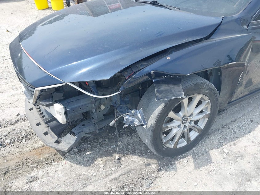 2016 Mazda 6 VIN JM1GJ1U55G1432742 IAAI salvage auction — LEFT FRONT, Salvage Title, sold $775 on 2026-07-21 (photo 6)