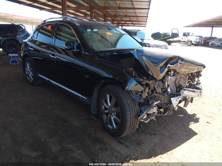 2017 Infiniti Qx50 VIN JN1BJ0RP7HM385361 IAAI salvage auction — FRONT END, Salvage (Arizona), sold $250 on 2026-07-28 (photo 1)