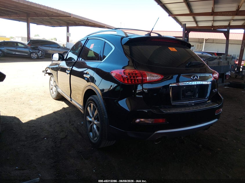 2017 Infiniti Qx50 VIN JN1BJ0RP7HM385361 IAAI salvage auction — FRONT END, Salvage (Arizona), sold $250 on 2026-07-28 (photo 3)