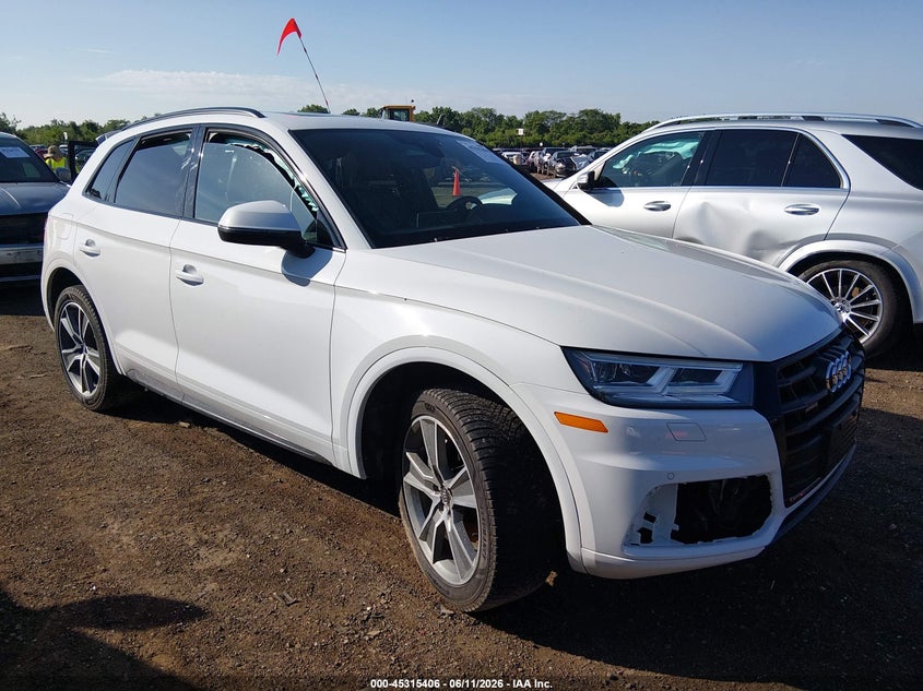 2019 Audi Q5 VIN WA1BNAFY9K2070563 IAAI salvage auction — LEFT SIDE, Salvage (Ohio), sold $7,300 on 2026-07-29 (photo 1)