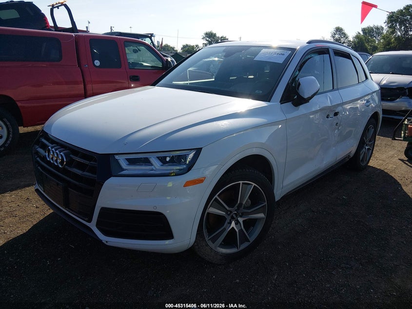 2019 Audi Q5 VIN WA1BNAFY9K2070563 IAAI salvage auction — LEFT SIDE, Salvage (Ohio), sold $7,300 on 2026-07-29 (photo 2)