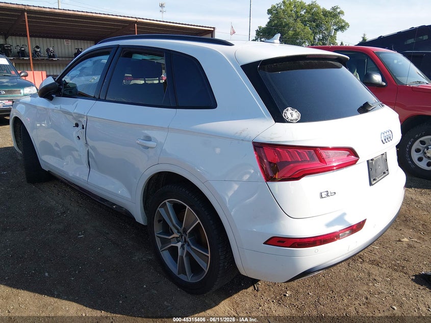 2019 Audi Q5 VIN WA1BNAFY9K2070563 IAAI salvage auction — LEFT SIDE, Salvage (Ohio), sold $7,300 on 2026-07-29 (photo 3)