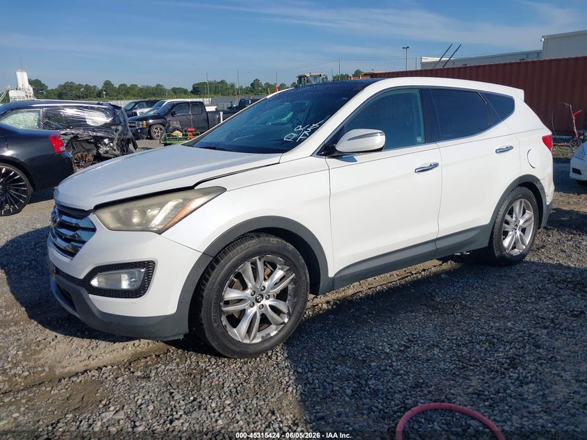 2013 Hyundai Santa fe VIN 5XYZW3LA4DG007562 IAAI salvage auction — NORMAL WEAR, Repossession Paperwork (Georgia), sold $1,050 on 2026-07-13 (photo 6)