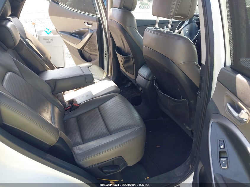 2013 Hyundai Santa fe VIN 5XYZW3LA4DG007562 IAAI salvage auction — NORMAL WEAR, Repossession Paperwork (Georgia), sold $1,050 on 2026-07-13 (photo 8)