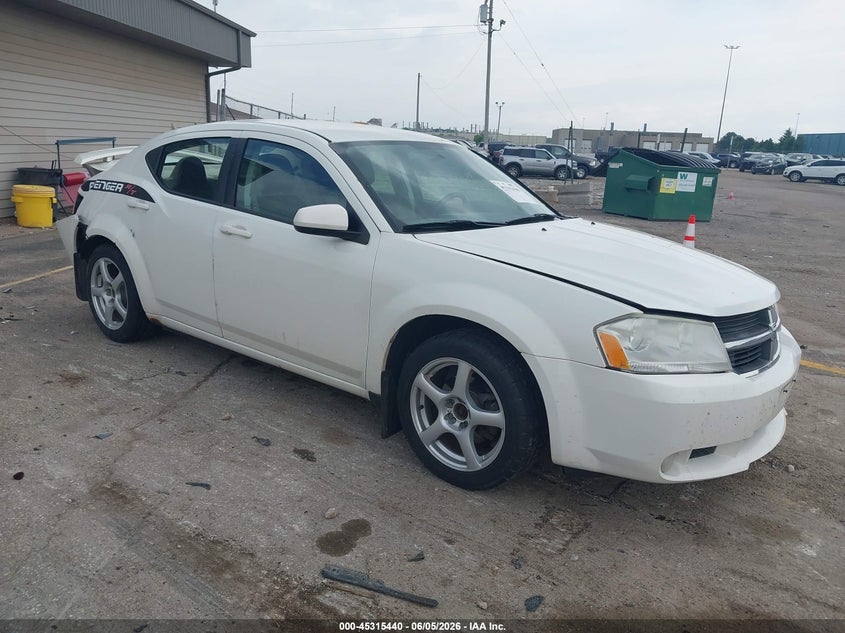 2010 Dodge Avenger VIN 1B3CC5FB8AN138658 IAAI salvage auction — REAR END, Junk Bill Of Sale Mv2459 (Wisconsin), sold $400 on 2026-07-09 (photo 1)
