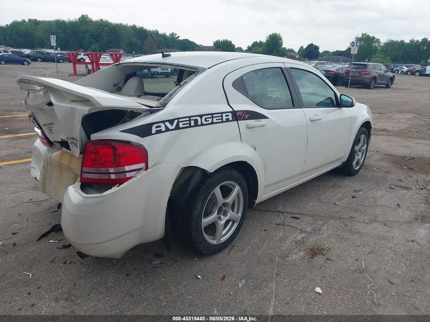 2010 Dodge Avenger VIN 1B3CC5FB8AN138658 IAAI salvage auction — REAR END, Junk Bill Of Sale Mv2459 (Wisconsin), sold $400 on 2026-07-09 (photo 4)