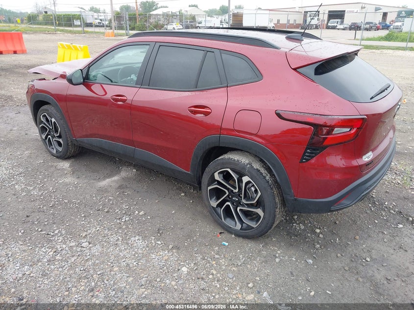 2024 Chevrolet Trax VIN KL77LJE22RC119425 IAAI salvage auction — FRONT END, Salvage Title, sold $4,675 on 2026-07-23 (photo 3)