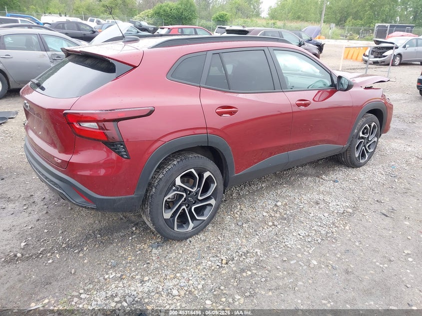 2024 Chevrolet Trax VIN KL77LJE22RC119425 IAAI salvage auction — FRONT END, Salvage Title, sold $4,675 on 2026-07-23 (photo 4)