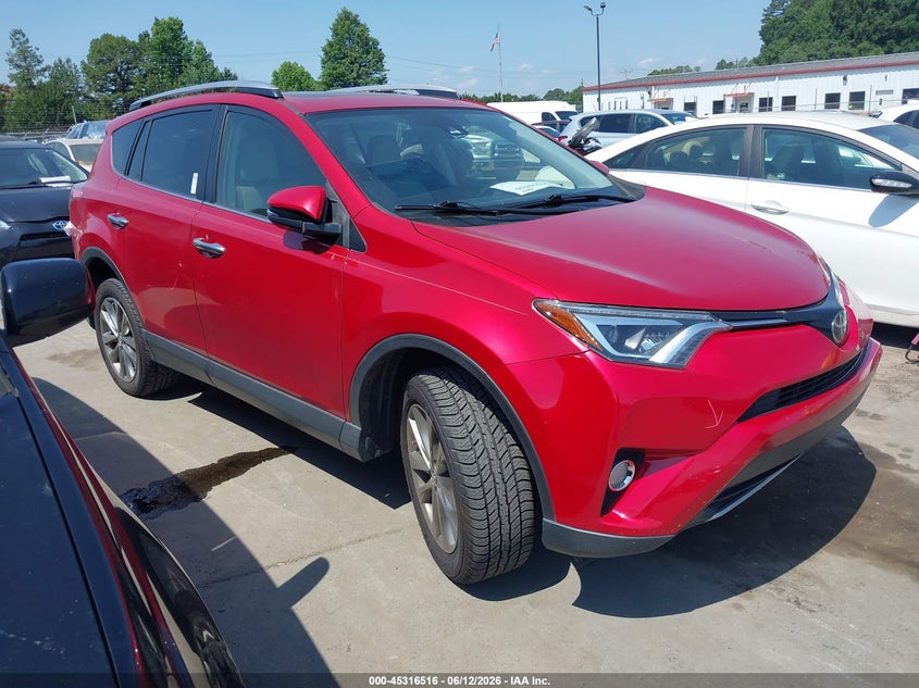 2017 Toyota Rav 4 VIN JTMYFREV2HJ142012 IAAI salvage auction — REAR END, Salvage Title, sold $8,350 on 2026-07-20 (photo 1)