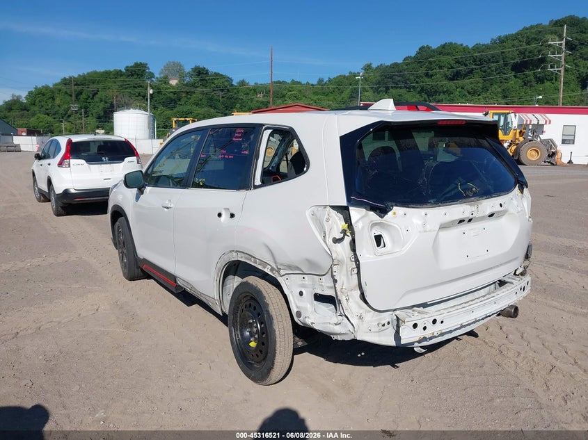 2021 Subaru Forester VIN JF2SKARC0MH514655 IAAI salvage auction — REAR END, Salvage Title, sold $6,100 on 2026-07-19 (photo 3)