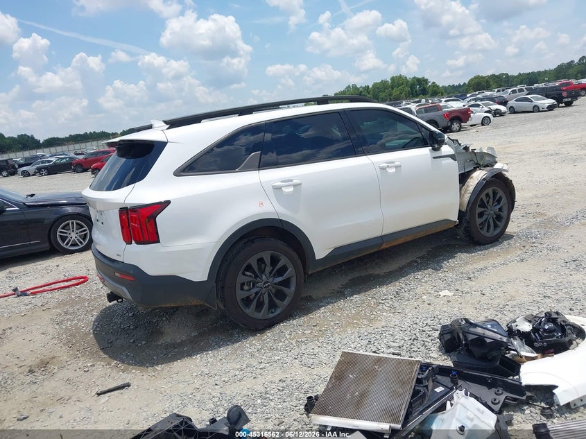 2023 Kia Sorento VIN 5XYRKDLF2PG216736 IAAI salvage auction — RIGHT FRONT, Salvage Title, sold $9,200 on 2026-07-26 (photo 4)