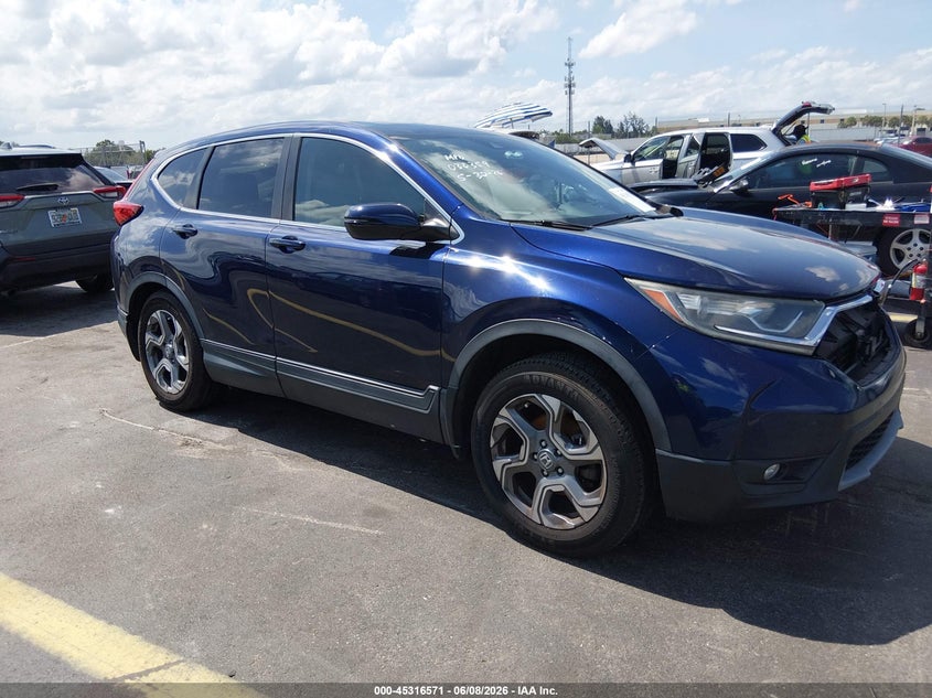 2019 Honda Cr-v VIN 7FARW1H88KE030359 IAAI salvage auction — SIDE, Salvage Title, sold $6,825 on 2026-07-16 (photo 1)