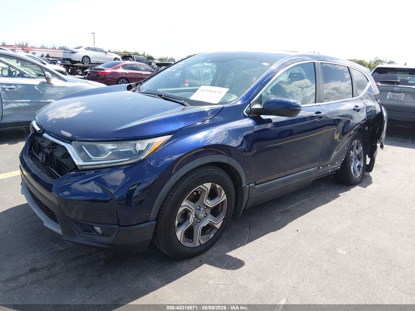2019 Honda Cr-v VIN 7FARW1H88KE030359 IAAI salvage auction — SIDE, Salvage Title, sold $6,825 on 2026-07-16 (photo 2)