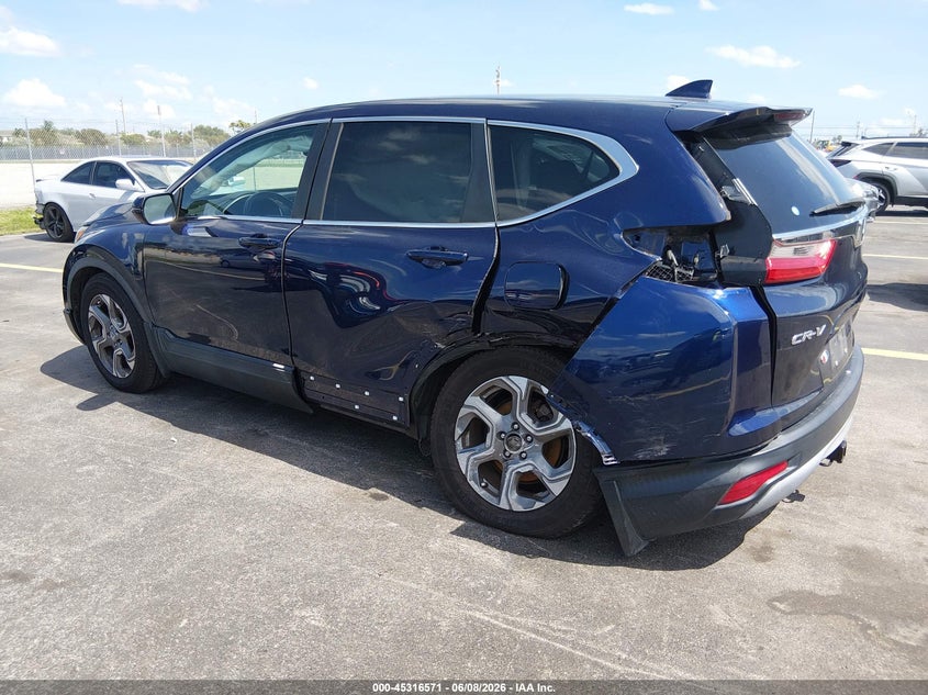 2019 Honda Cr-v VIN 7FARW1H88KE030359 IAAI salvage auction — SIDE, Salvage Title, sold $6,825 on 2026-07-16 (photo 3)