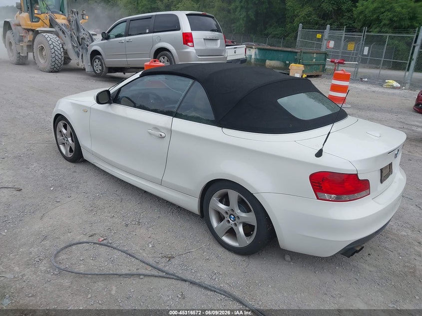 2011 BMW 1er VIN WBAUN7C56BVM25499 IAAI salvage auction — UNKNOWN, Clear (Virginia), sold $1,100 on 2026-07-14 (photo 3)