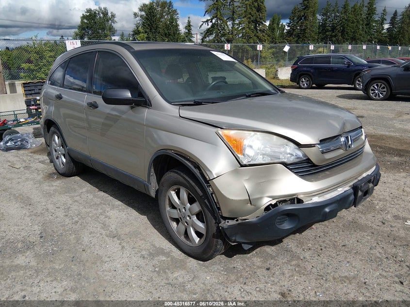 2007 Honda Cr-v VIN JHLRE48567C076611 IAAI salvage auction — FRONT END, Bill Of Sale (Washington), sold $1,400 on 2026-07-08 (photo 1)