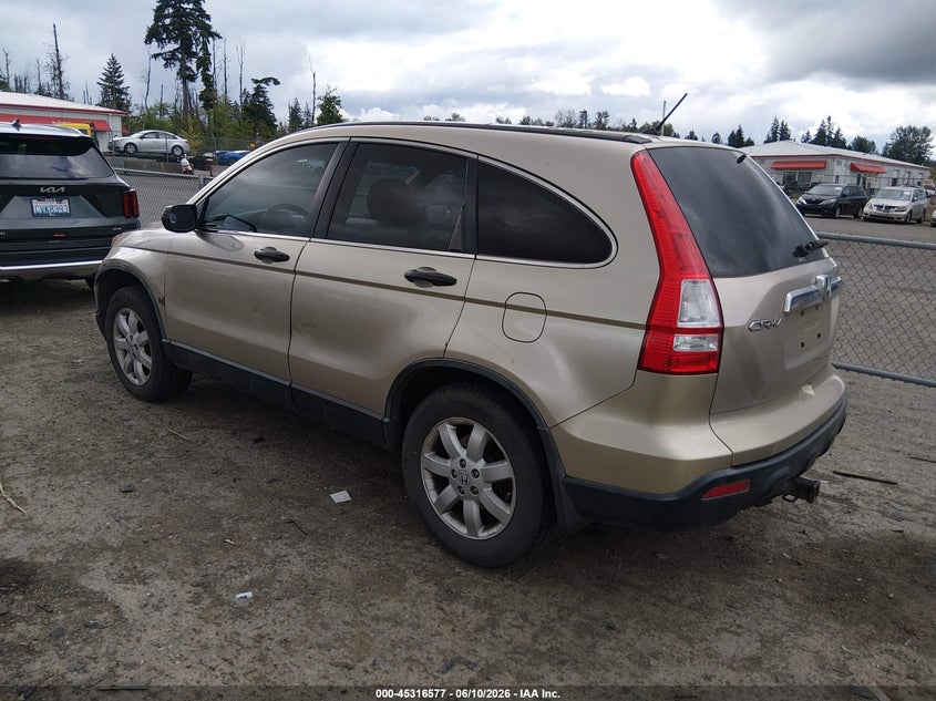 2007 Honda Cr-v VIN JHLRE48567C076611 IAAI salvage auction — FRONT END, Bill Of Sale (Washington), sold $1,400 on 2026-07-08 (photo 3)