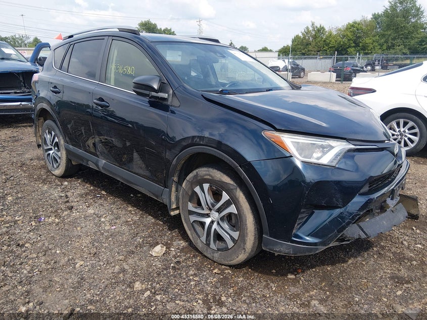 2018 Toyota Rav 4 VIN JTMBFREV9JJ198217 IAAI salvage auction — FRONT END, Salvage Title, sold $4,050 on 2026-07-26 (photo 1)