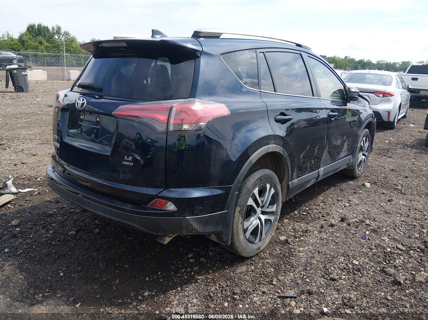 2018 Toyota Rav 4 VIN JTMBFREV9JJ198217 IAAI salvage auction — FRONT END, Salvage Title, sold $4,050 on 2026-07-26 (photo 4)