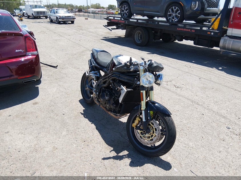 2006 Triumph motorcycle Speed triple VIN SMT500PK96J258499 IAAI salvage auction — UNKNOWN, Salvage (New Mexico), sold $300 on 2026-07-23 (photo 1)
