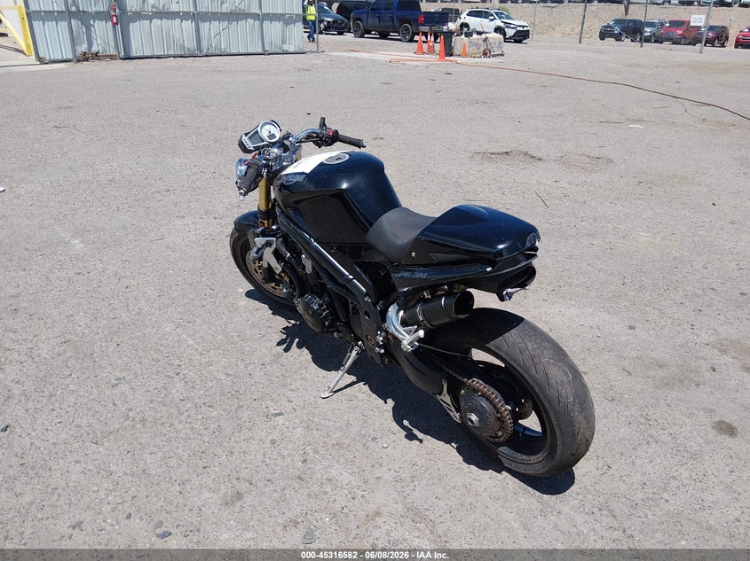 2006 Triumph motorcycle Speed triple VIN SMT500PK96J258499 IAAI salvage auction — UNKNOWN, Salvage (New Mexico), sold $300 on 2026-07-23 (photo 3)