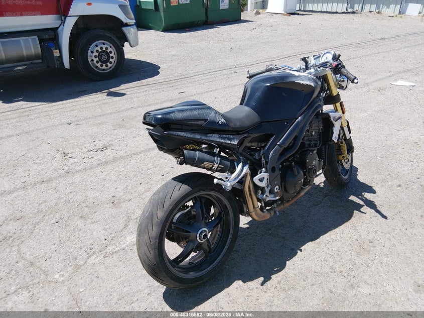 2006 Triumph motorcycle Speed triple VIN SMT500PK96J258499 IAAI salvage auction — UNKNOWN, Salvage (New Mexico), sold $300 on 2026-07-23 (photo 4)
