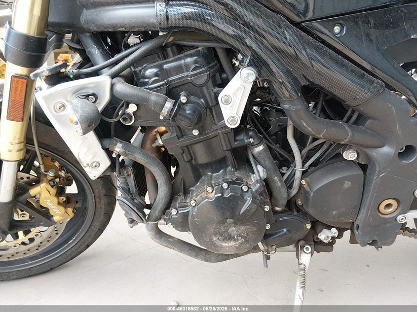 2006 Triumph motorcycle Speed triple VIN SMT500PK96J258499 IAAI salvage auction — UNKNOWN, Salvage (New Mexico), sold $300 on 2026-07-23 (photo 9)