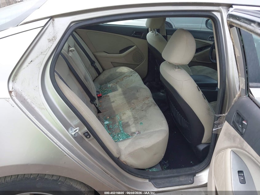 2014 Kia Optima VIN KNAGM4A75E5519350 IAAI salvage auction — NORMAL WEAR, Salvage Title, sold $350 on 2026-07-23 (photo 8)