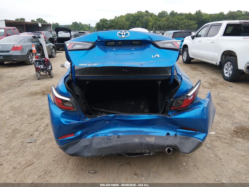 2017 Toyota Yaris VIN 3MYDLBYV1HY182105 IAAI salvage auction — REAR END, Salvage Title, sold $2,250 on 2026-07-08 (photo 6)