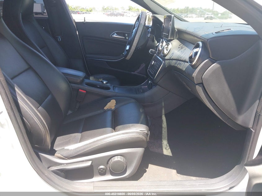 2016 Mercedes-benz Cla-klasse VIN WDDSJ4EB8GN299702 IAAI salvage auction — FRONT END, Rebuildable (Florida), sold $1,300 on 2026-07-29 (photo 5)