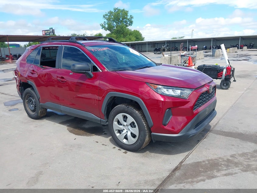 2020 Toyota Rav 4 VIN 2T3H1RFV5LC044522 IAAI salvage auction — SIDE, Original (Texas), sold $7,500 on 2026-07-12 (photo 1)