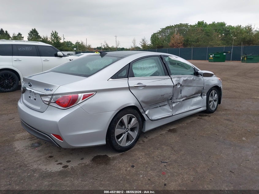 2012 Hyundai Sonata VIN KMHEC4A41CA028812 IAAI salvage auction — SIDE, Clear (Indiana), sold $25 on 2026-07-28 (photo 4)