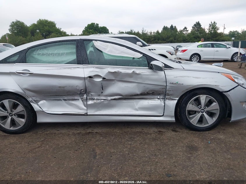 2012 Hyundai Sonata VIN KMHEC4A41CA028812 IAAI salvage auction — SIDE, Clear (Indiana), sold $25 on 2026-07-28 (photo 6)