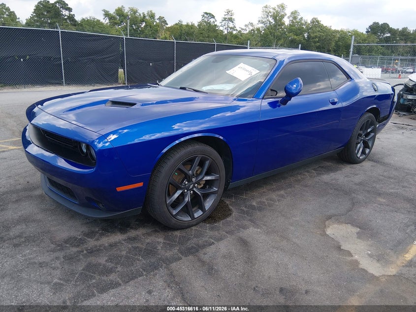 2021 Dodge Challenger VIN 2C3CDZAG9MH572935 IAAI salvage auction — REAR END, Salvage (South Carolina), sold $3,800 on 2026-07-19 (photo 2)