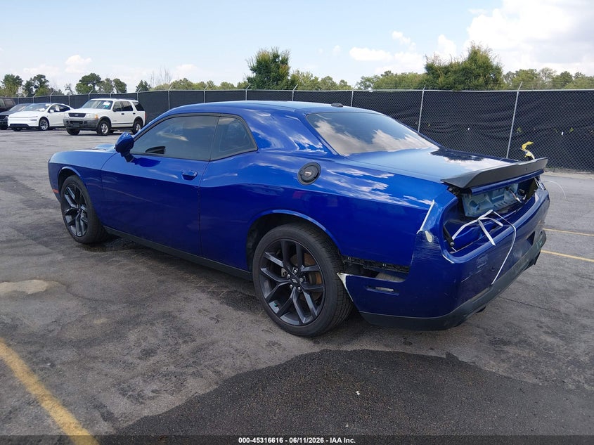 2021 Dodge Challenger VIN 2C3CDZAG9MH572935 IAAI salvage auction — REAR END, Salvage (South Carolina), sold $3,800 on 2026-07-19 (photo 3)