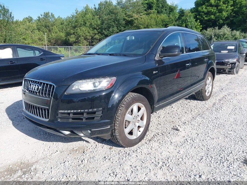 2015 Audi Q7 VIN WA1CGAFE1FD022795 IAAI salvage auction — NORMAL WEAR, Clear (Alabama), sold $2,800 on 2026-07-20 (photo 2)