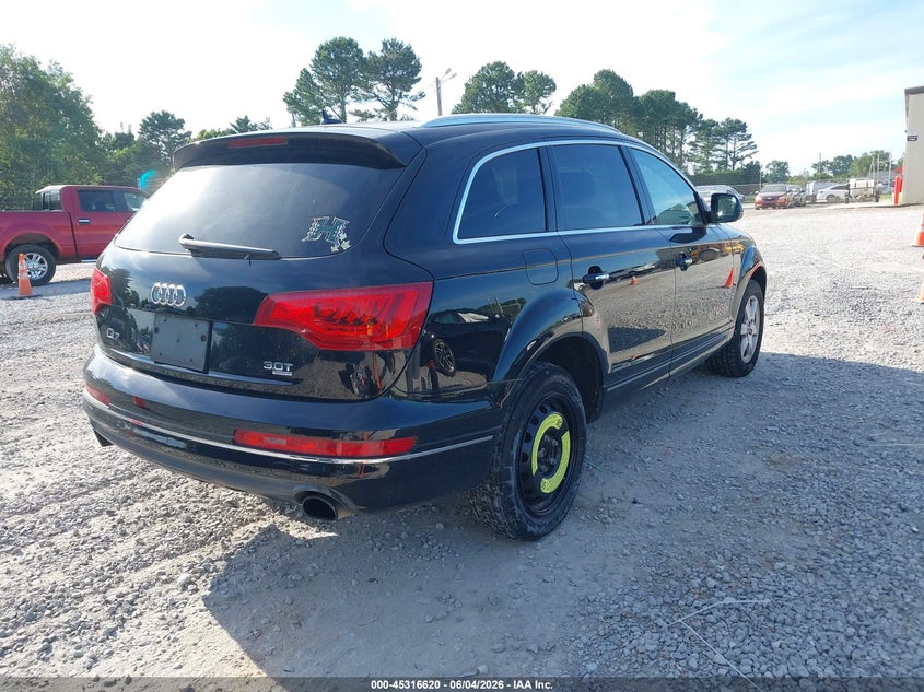 2015 Audi Q7 VIN WA1CGAFE1FD022795 IAAI salvage auction — NORMAL WEAR, Clear (Alabama), sold $2,800 on 2026-07-20 (photo 4)