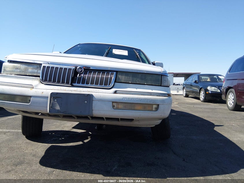 1993 Mercury Grand marquis VIN 2MELM75W5PX628377 IAAI salvage auction — NORMAL WEAR, Clear (Nevada), sold $25 on 2026-07-24 (photo 6)
