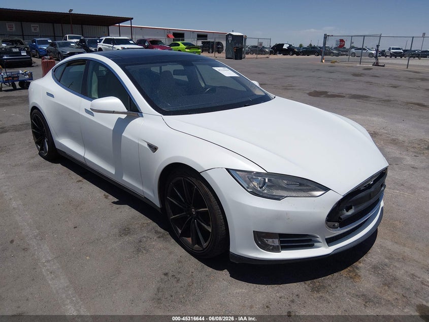 2012 Tesla Model s VIN 5YJSA1DP7CFP01420 IAAI salvage auction — ELECTRICAL, Salvage Title, sold $1,500 on 2026-07-08 (photo 1)