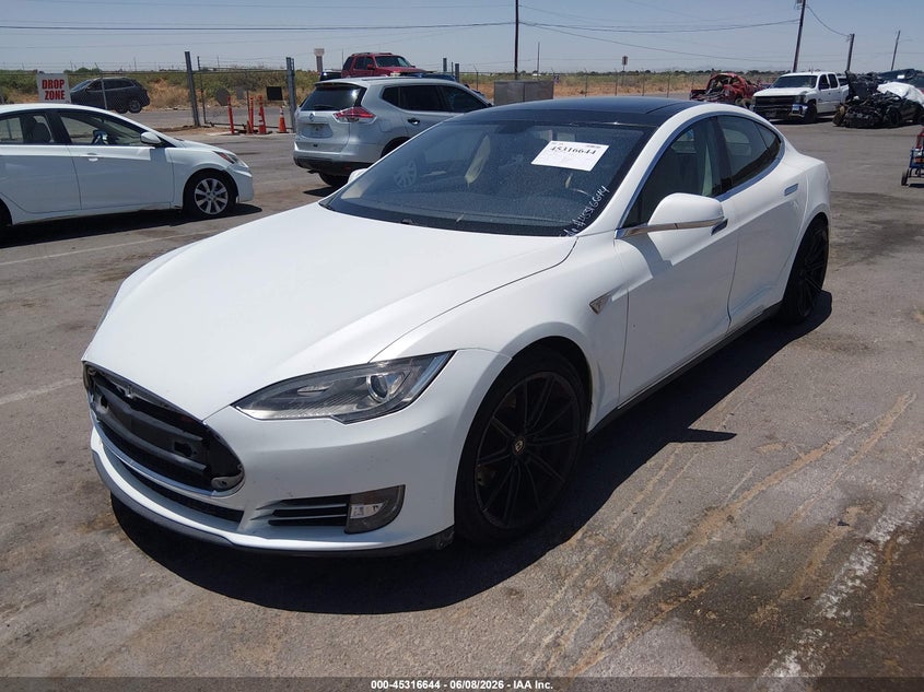 2012 Tesla Model s VIN 5YJSA1DP7CFP01420 IAAI salvage auction — ELECTRICAL, Salvage Title, sold $1,500 on 2026-07-08 (photo 2)