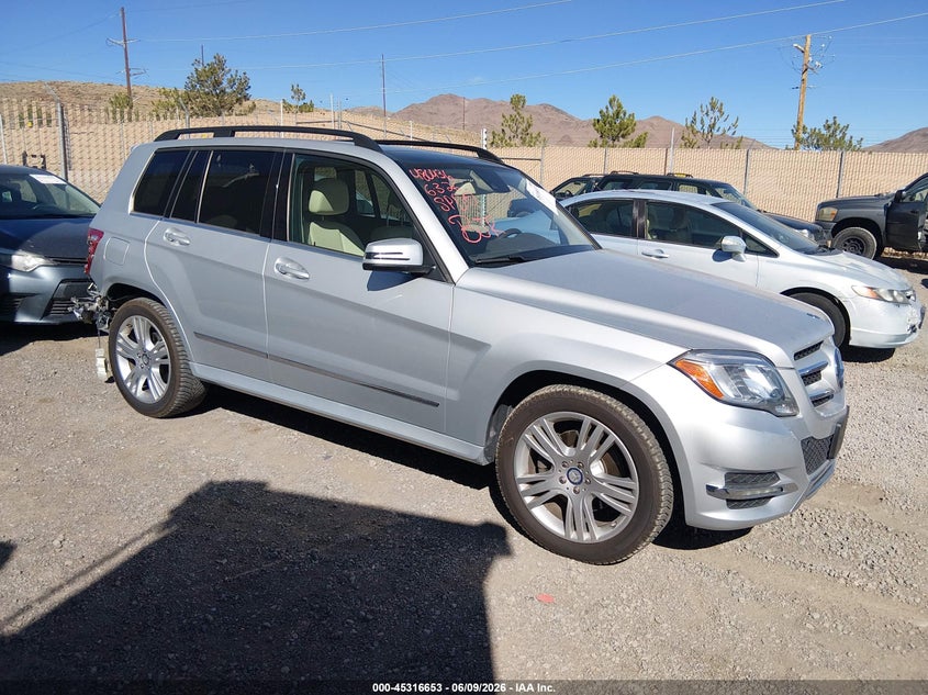 2014 Mercedes-benz Glk-klasse VIN WDCGG8JB5EG302580 IAAI salvage auction — RIGHT REAR, Salvage (Nevada), sold $3,550 on 2026-08-07 (photo 1)