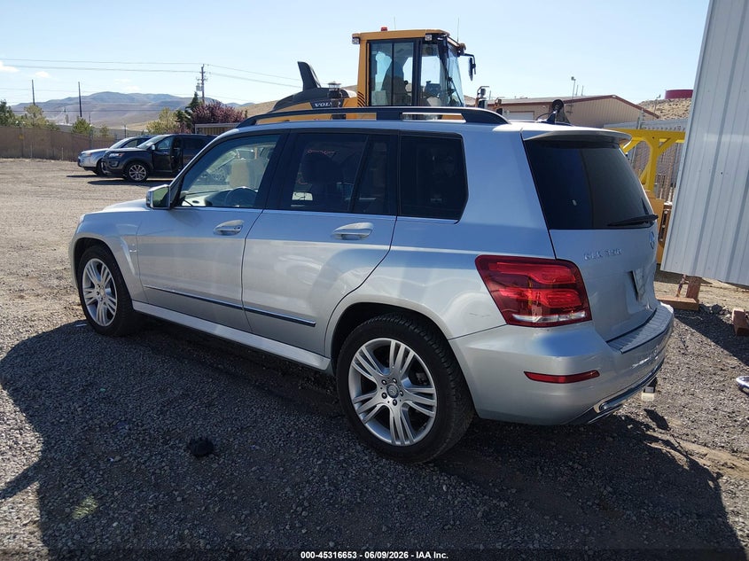 2014 Mercedes-benz Glk-klasse VIN WDCGG8JB5EG302580 IAAI salvage auction — RIGHT REAR, Salvage (Nevada), sold $3,550 on 2026-08-07 (photo 3)
