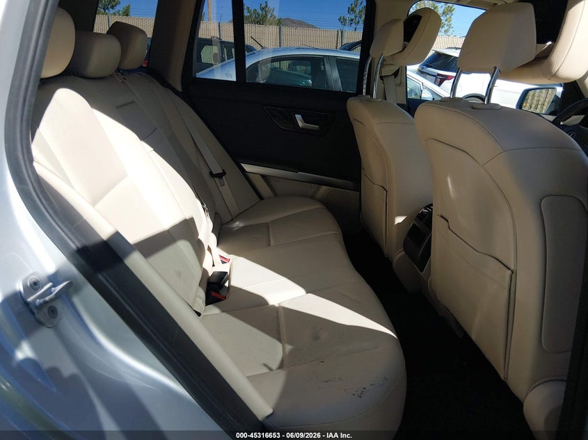 2014 Mercedes-benz Glk-klasse VIN WDCGG8JB5EG302580 IAAI salvage auction — RIGHT REAR, Salvage (Nevada), sold $3,550 on 2026-08-07 (photo 8)