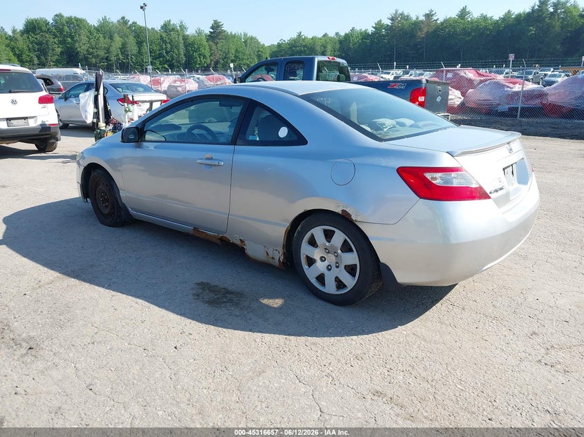 2009 Honda Civic VIN 2HGFG12649H501416 IAAI salvage auction — NORMAL WEAR, Clear (Montana), sold $325 on 2026-08-03 (photo 3)